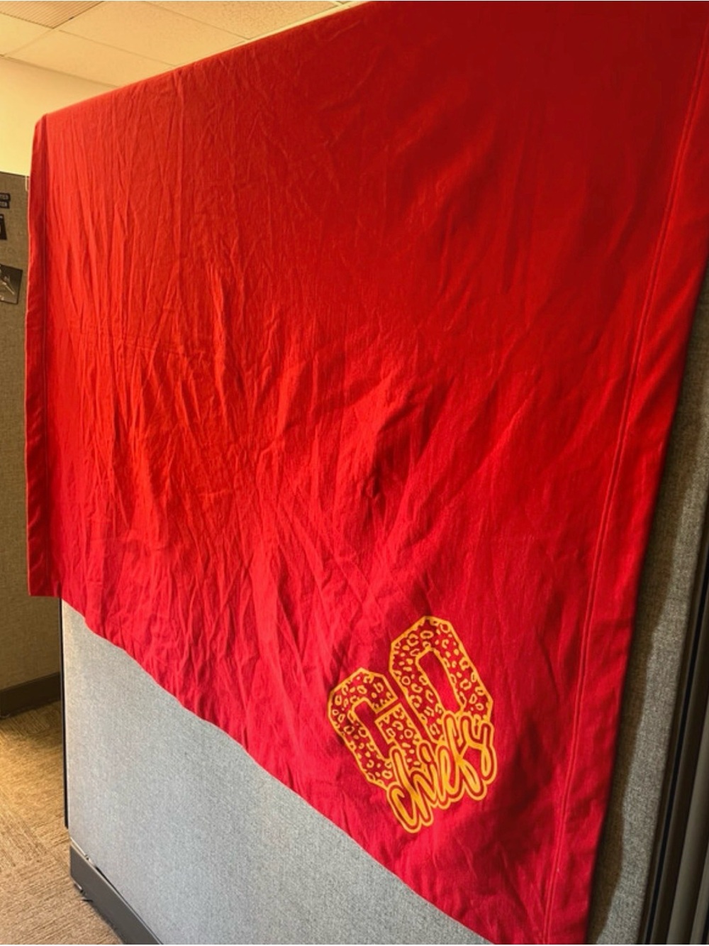 Large Kansas City Chiefs Blanket